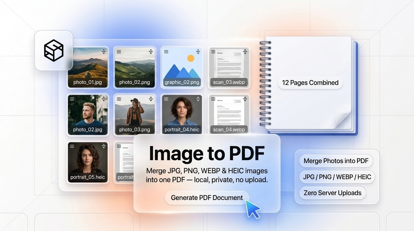 Image to PDF Compilation and Vector Wrapper Diagram
