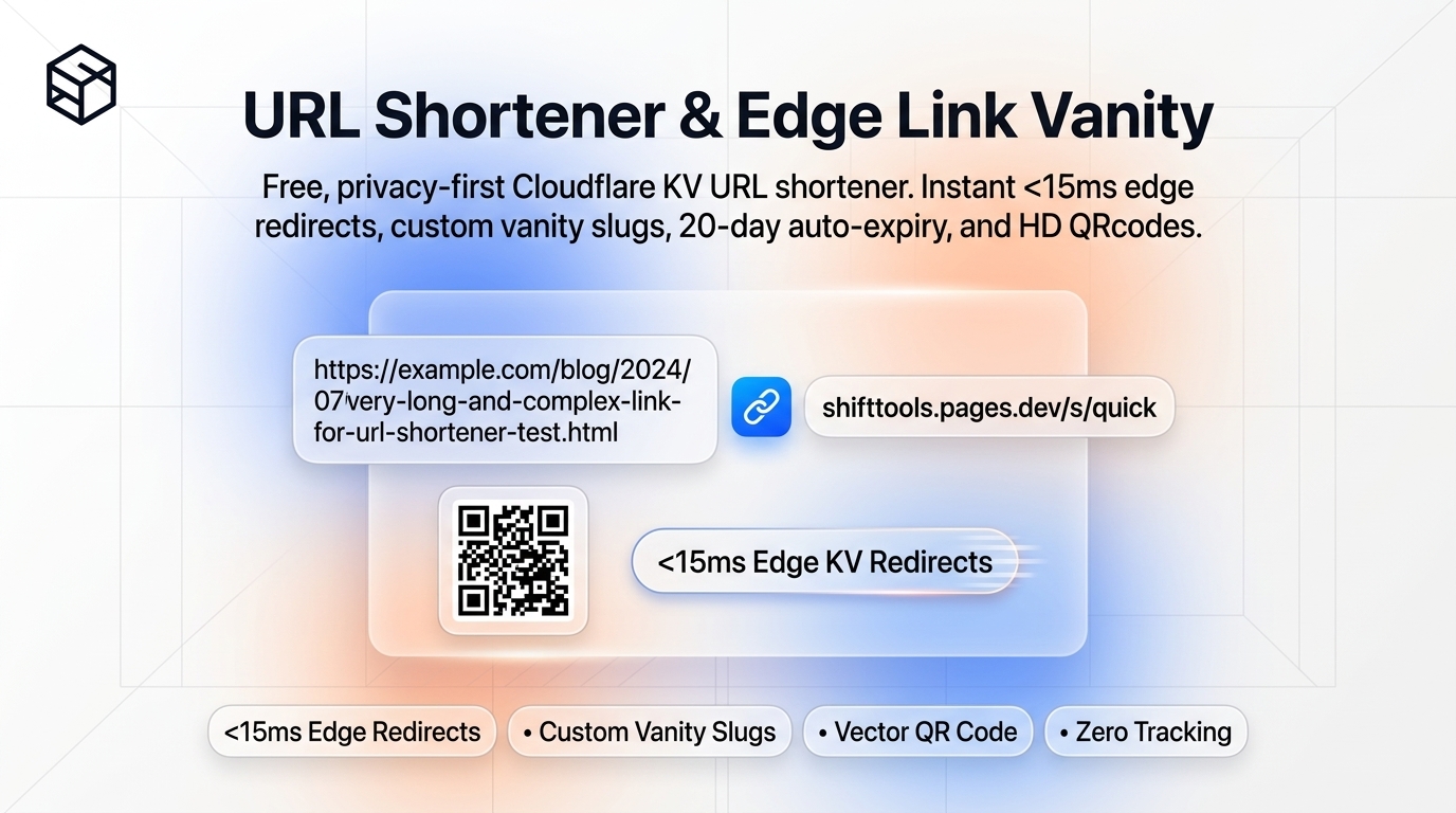 Global Edge Key-Value URL Shortener and Redirect Architecture